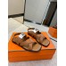 Hermes Flat Shoes for Summer Women's Sandals Slides HHSHEA05