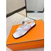 Hermes Flat Shoes for Summer Women's Sandals Slides HHSHEA07