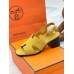 Hermes Heigh Heel Shoes for Summer Women's Sandals Slides HHSHEA08