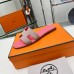 Hermes Flat Shoes for Summer Women's Sandals Slides HHSHEA12