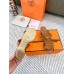 Hermes Heigh Heel Shoes for Summer Women's Sandals Slides HHSHEA25