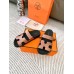 Hermes Flat Shoes for Summer Women's Sandals Slides HHSHEA27
