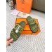 Hermes Flat Shoes for Summer Women's Sandals Slides HHSHEA35