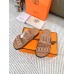 Hermes Flat Shoes for Summer Women's Sandals Slides HHSHEA37