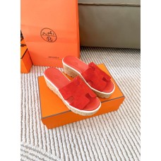 Hermes Heigh Heel Shoes for Summer Women's Sandals Slides HHSHEA40