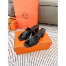 Hermes Heigh Heel Shoes for Summer Women's Sandals Slides HHSHEA43