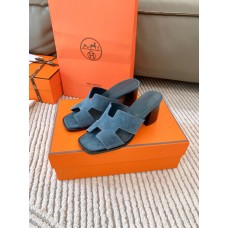 Hermes Heigh Heel Shoes for Summer Women's Sandals Slides HHSHEA47