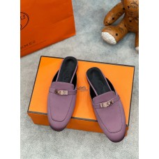 Hermes Flat Shoes for Spring Summer Women's Sandals Slides HHSHEA51
