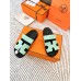 Hermes Flat Shoes for Summer Women's Sandals Slides HHSHEA56