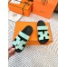 Hermes Flat Shoes for Summer Women's Sandals Slides HHSHEA56