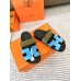 Hermes Flat Shoes for Summer Women's Sandals Slides HHSHEA57