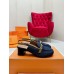 Hermes heigh Heel Shoes for Spring Summer 5cm Women's Sandals Slides HHSHEA65