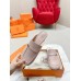 Hermes Flat Shoes for Spring Summer Women's Sandals Slides HHSHEA69
