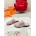 Hermes Flat Shoes for Spring Summer Women's Sandals Slides HHSHEA69