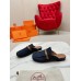 Hermes Flat Shoes for Spring Summer Women's Sandals Slides HHSHEA71