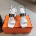 Hermes High Heel Shoes for Summer Women's Sandals Slides HHSHEA74