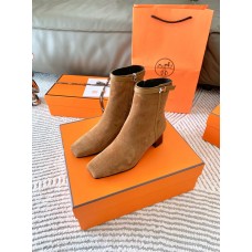 Hermes Short Boots Women's Shoes HHSHED02