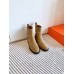 Hermes Flat Short Boots Women's Shoes HHSHED09