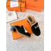 Hermes Fur Slides Women's Shoes for Winter HHSHEE06