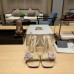 Prada High Heel Shoes for Summer 9.5cm Women's Sandals Slides PRSHA15