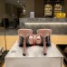 Prada High Heel Shoes for Summer 10cm Women's Sandals Slides PRSHA18