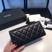 Chanel Long Flap Wallet for Women Lambskin Gold Hardware 31505